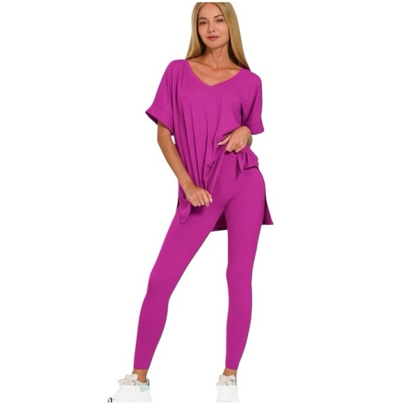 Zenana Outfitters Other - Lounge Set